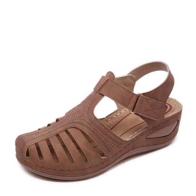 SOFIA|ORTHOPEDIC COMFORT STRAP SANDALS