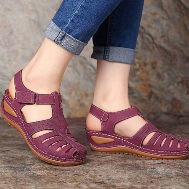 SOFIA|ORTHOPEDIC COMFORT STRAP SANDALS