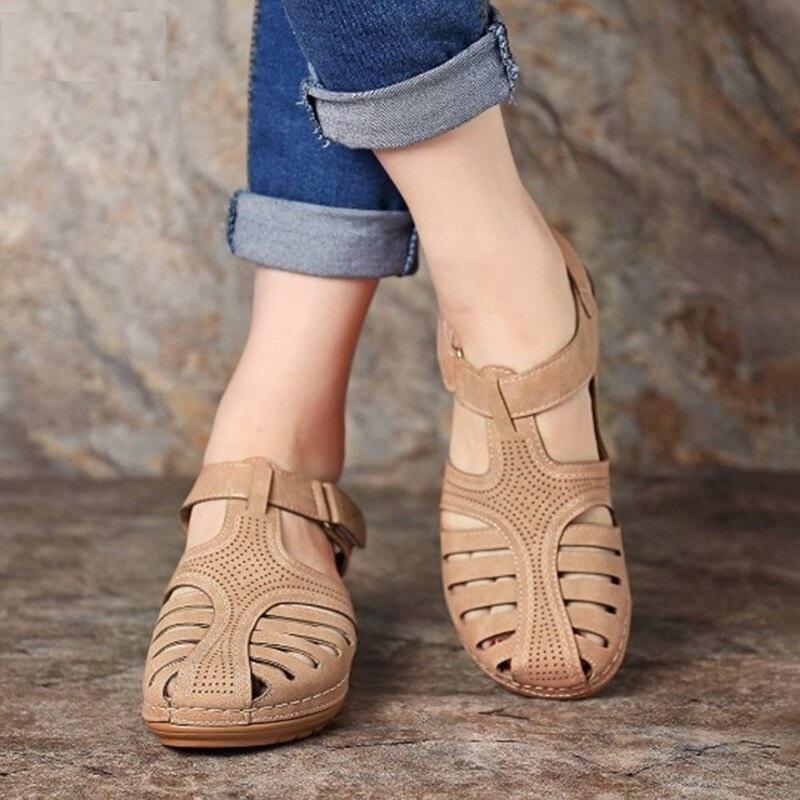 SOFIA|ORTHOPEDIC COMFORT STRAP SANDALS