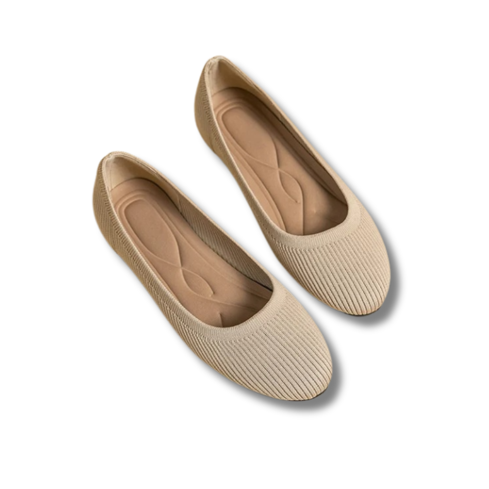 ANNA|ORTHOPEDIC COMFORT KNIT BALLERINAS