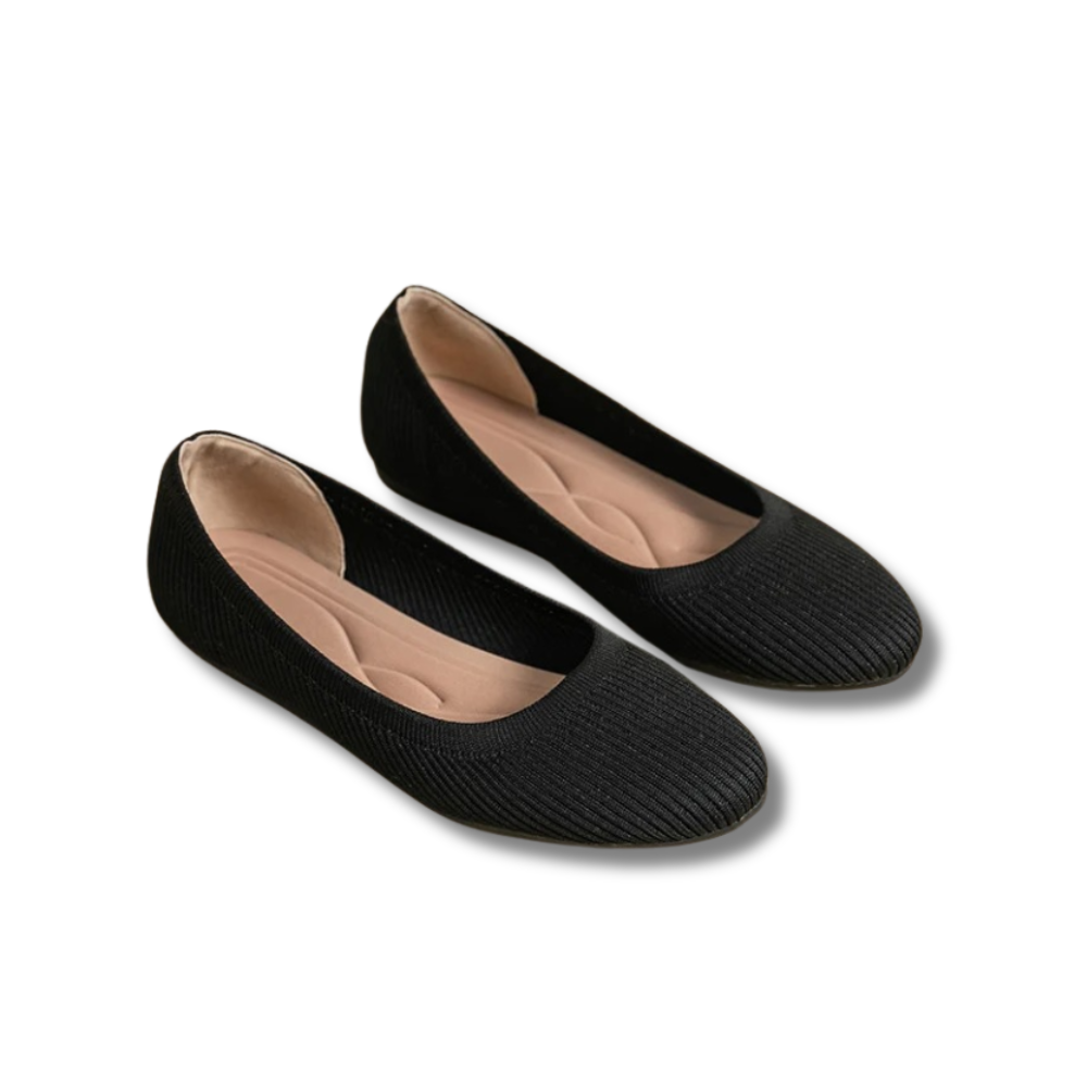 ANNA|ORTHOPEDIC COMFORT KNIT BALLERINAS