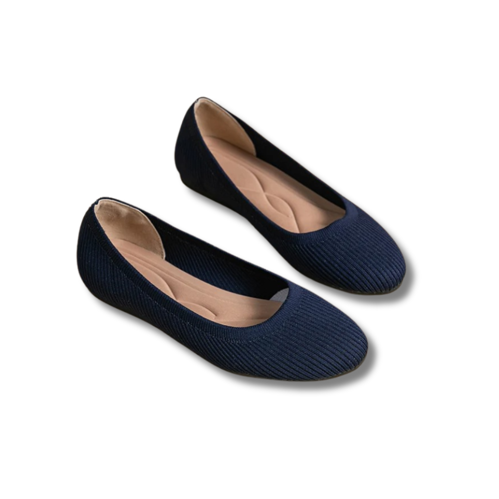 ANNA|ORTHOPEDIC COMFORT KNIT BALLERINAS