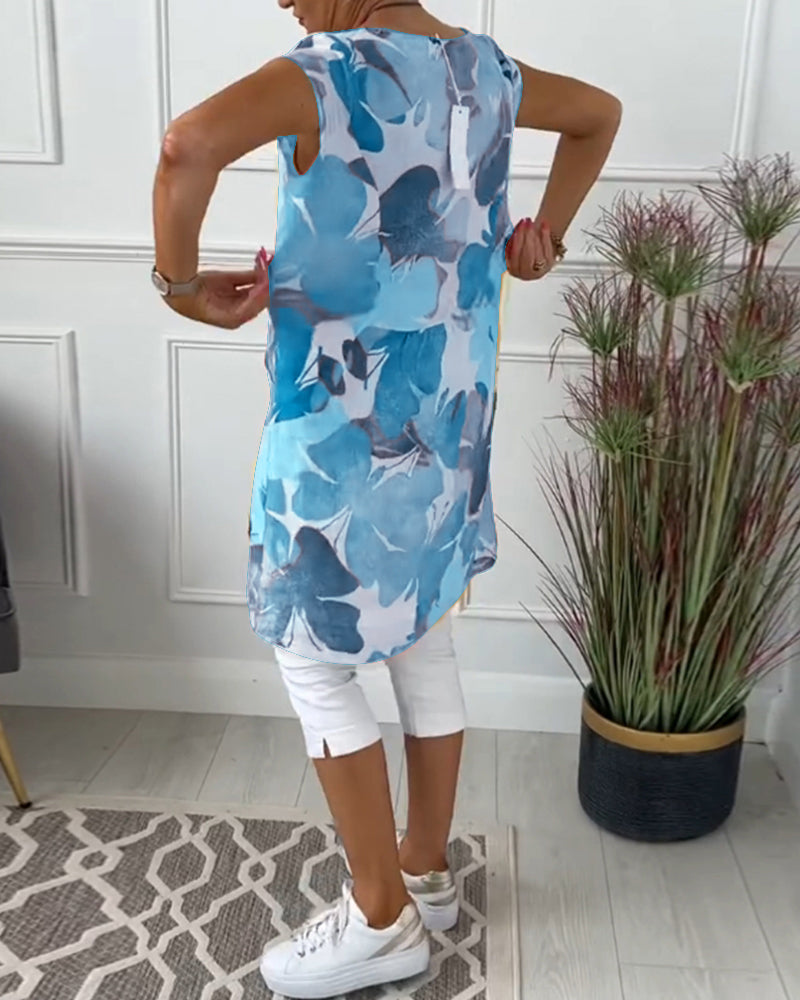 BINDI|RELAXED FLORAL TOP