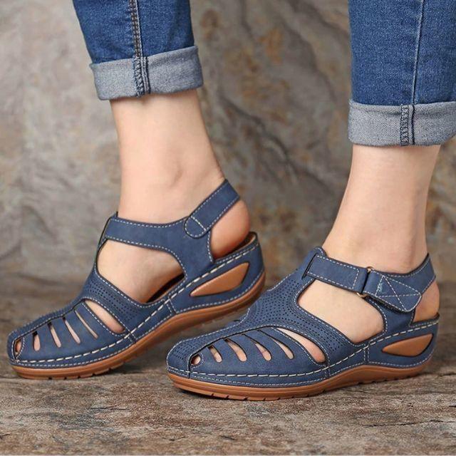 SOFIA|ORTHOPEDIC COMFORT STRAP SANDALS