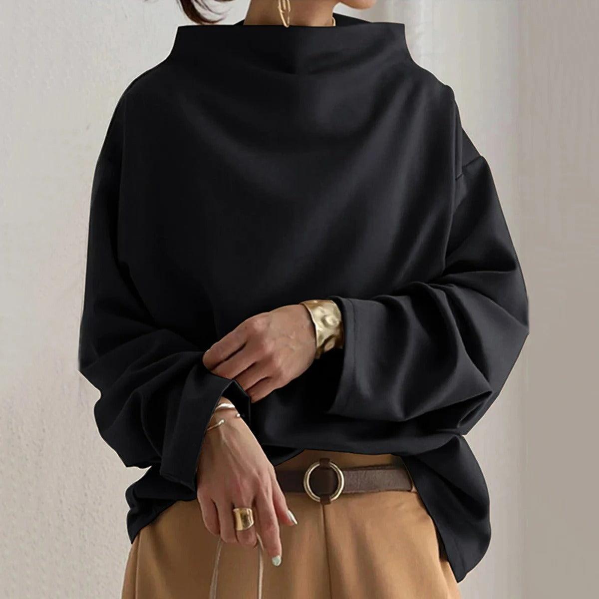 SOFIA|STYLISH LONG-SLEEVE SWEATER