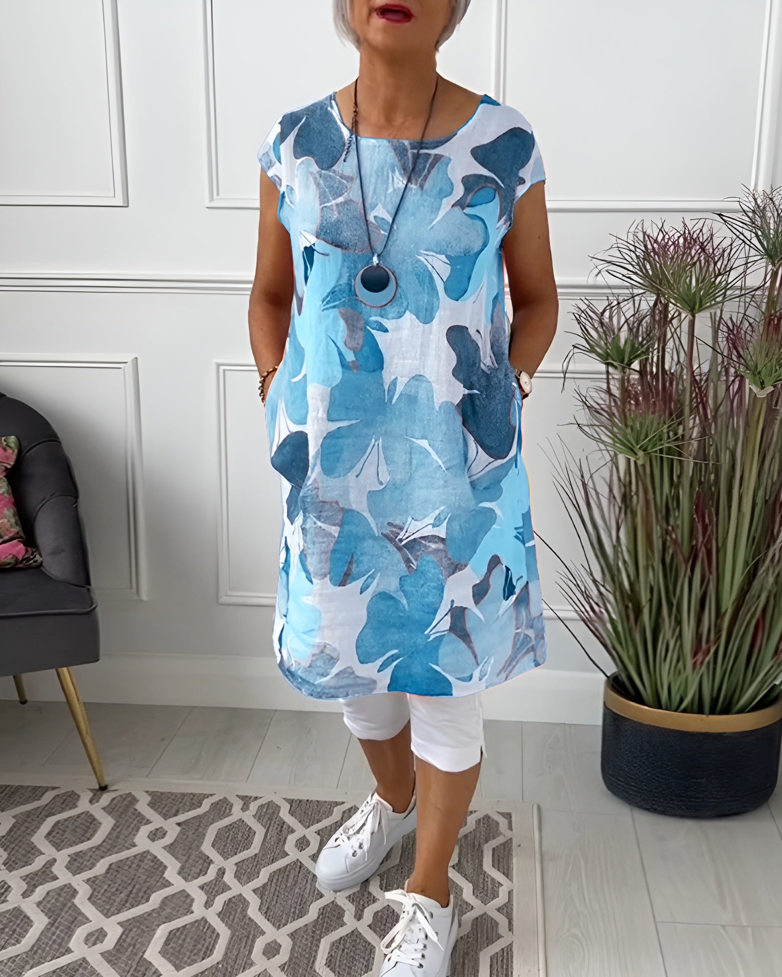 BINDI|RELAXED FLORAL TOP