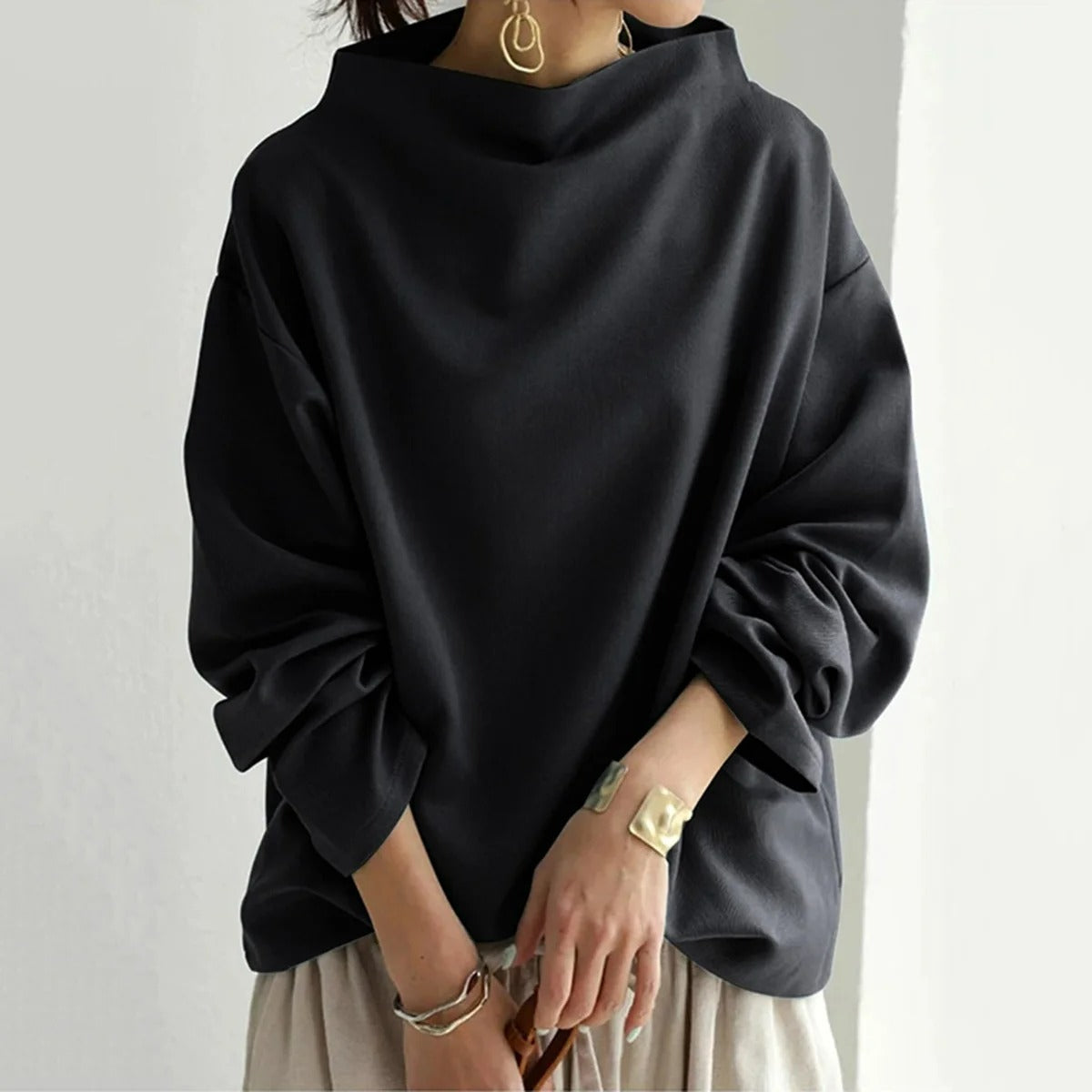 SOFIA|STYLISH LONG-SLEEVE SWEATER